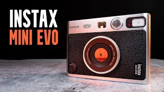 Fujifilm Instax Mini EVO Review and Setup [upl. by Sanborn817]