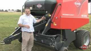 Kuhn VB Round Baler Review with Rob Barger [upl. by Aelanej]