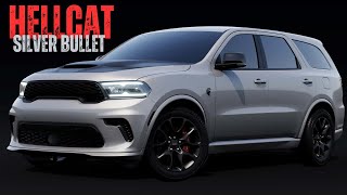 2025 Dodge Durango SRT Hellcat Silver Bullet Celebrates The End Of The Hemi V8 [upl. by Irehj]