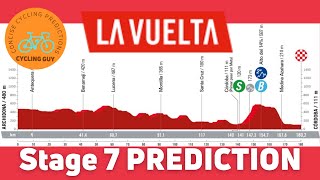 Vuelta a Espana 2024 Stage 7  PREVIEW  FAVOURITES  PREDICTION [upl. by Ellesij]