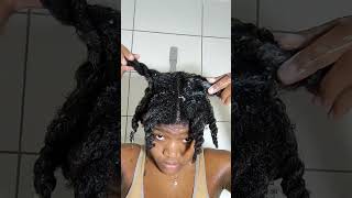 Washday 4chair naturalhair hair [upl. by Nairadas]