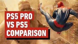 PS5 Pro vs PS5 Gameplay Comparison [upl. by Idalina579]