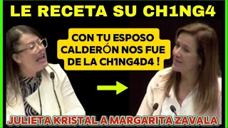 ARR4STR4N a Esposa de Calderón Margarita Zavala Julieta Kristal la Hace LL0R4R [upl. by Ludovika]