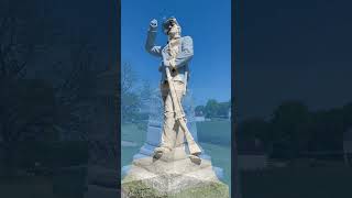 4th Pennsylvania Reserve monument at Antietam National Battlefield [upl. by Nove]