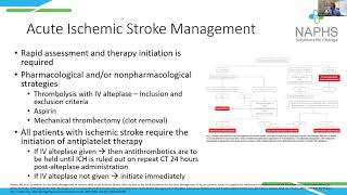 Dr Sherif Mahmoud Antithrombotics in Cerebrovascular Disorder 2021 CME session [upl. by Lomax398]