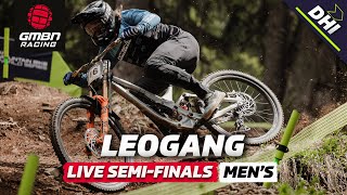 Leogang Elite Mens Downhill SemiFinal  LIVE DHI Racing [upl. by Linsk]