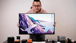 The BEST Productivity Monitor  LG UltraFine Ergo 4K [upl. by Tessler]