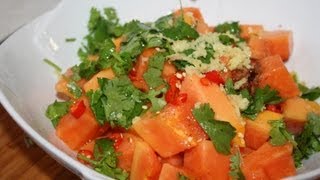 Ripe Papaya Salad [upl. by Urania]