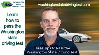 3 Tips to Pass the Washington State Driving Test [upl. by Ande454]