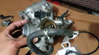 Part 1 D16y7 to D16y8 Intake manifold swap [upl. by Nilyarg]