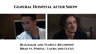 General Hospital After Show  Blackmail and Tearful Reunions [upl. by Inamik]