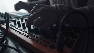 deep techno jam  behringer crave jam [upl. by Ernald192]