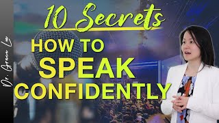 How to Speak With Confidence  10 Secrets to Speaking Confidently [upl. by Frederica239]