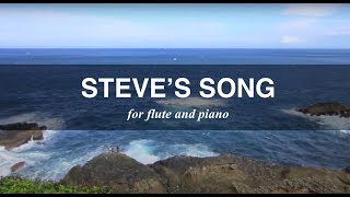 quotSteves Songquot For Flute And Piano By Low Shao Ying [upl. by Atinar]