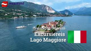 Lago Maggiore 8daagse comfortclass busreis [upl. by Ecnarwal]