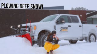 Biggest Snow Plowing Event This Season Snow Plowing Business  Maplewood MN [upl. by Noemi]