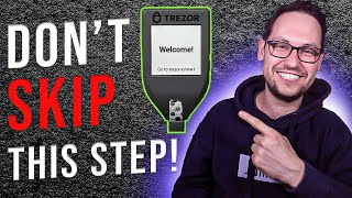 How to SECURELY Set Up a Trezor Model T [upl. by Liam]