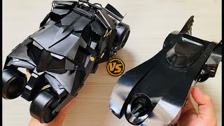 Homemade Batmobile 1989 Vs Batmobile Tumbler Using Soda Cans  Save those cans♻️ [upl. by Ansley663]