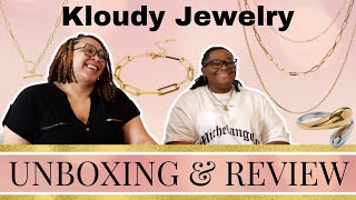 My Stylish Comeback Kloudy Jewelry Unboxing amp Review  Livin Lagrande Lyfe [upl. by Walrath]