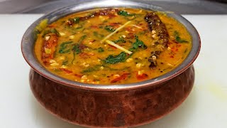 Restaurant Style Dal Palak Tadka  लहसुनी दाल पालक  Dal Palak Tadka  Lahsuni Dal Palak Recipe [upl. by Eenet16]