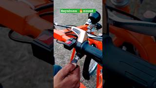 🙋HAYABUSA EXHAUST SOUND GUS 🔥sound viral tranding ytshorts shortsfeed shortvideo motovlog [upl. by Necyrb]