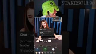 Trolling Live Baccarat Dealer casino stake viralshorts [upl. by Ramirolg527]