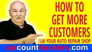 How to get more customers for your Auto Repair Shop  Marketing Plan for auto repair shop [upl. by Ydissak46]