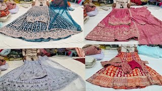 chickpet bangalore wholesale exlusive designer lehenga collection single piece available [upl. by Noirrad854]