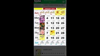 Kalendar Malaysia Kuda Hijrah [upl. by Derfniw909]