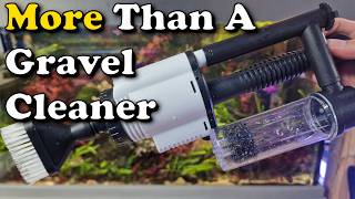 AQQA Fish Tank Cleaner 8in1 Electric Aquarium Gravel Vacuum REVIEW [upl. by Encratis]