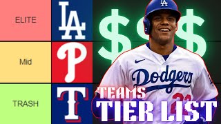 Ranking Every MLB Team Before MLB Free Agency 2025 Tier List [upl. by Alta]