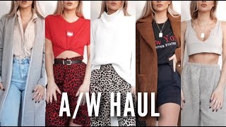 Autumn  Winter Try On Haul 2018  Fashion Influx [upl. by Nnaacissej229]