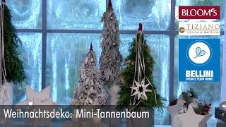 MiniTannenbaum  Weihnachtsdeko  christmas decoration  BLOOM’s Floristik [upl. by Pandora]