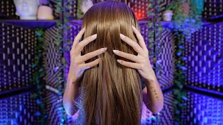 ASMR  1 Hour Hairplay Scalp Massage Hair Brushing Clipping Hair Rollers [upl. by Jedediah]