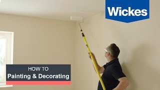 How to Paint a Room with Wickes [upl. by Marienthal]