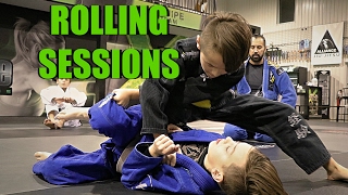 Road to Pans Rolling Sessions  BJJ  JiuJitsu  Kids [upl. by Neelloc]