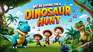 ABSOLUTE BEST Preschool Dinosaur Hunt Songs for Circle Time [upl. by Erdnoid917]