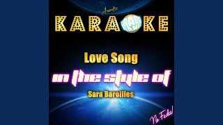 Chasing the Sun In the Style Sara Bareilles Karaoke Version [upl. by Etna]