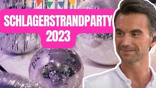 FLORIAN SILBEREISEN Schlagerstrandparty 2023  Gäste amp Motto 🎉 [upl. by Stroud127]