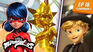 MIRACULOUS  🐞 REINA DE LA MODA 🐾  Episodio completo ▶️ Temporada 2 Episodio 18 [upl. by Aicsile495]