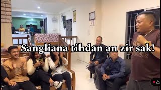 Sangliana dance move pui lutuk kha Pu Lalngaizualan a zir sak😂 [upl. by Ille]