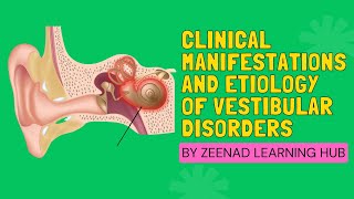 ROLE OF VESTIBULAR SYSTEMCLINICAL MANIFESTATIONS AND ETIOLOGY OF VESTIBULAR DISORDERS [upl. by Kassab3]