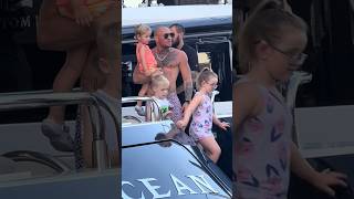 Conor McGregor was spotted with his family aboard his yacht at Puerto Banus mcgregor puertobanùs [upl. by Aracahs]