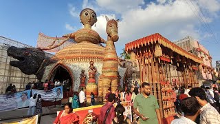 Jagadhatri puja live chandan nagar part1 2024 [upl. by Marcelia788]