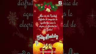 Feliz Navidad Mensaje de Navidad para Familia y Amigos Felicitaciones de navidad [upl. by Conley]