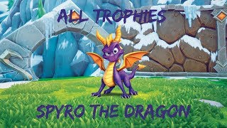 Spyro The Dragon All Trophies Road to Platinum [upl. by Arte]