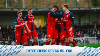 🎤Interviews nach dem Spiel gegen die SpVgg TorgelowUeckermünde  Landespokal🏆 fch spvggfch [upl. by Assennav62]