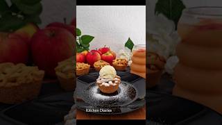 Mini Apple pie  Apple pie recipe  applepie applerecipe kitchendiaries shortvideo shorts food [upl. by Radnaskela]