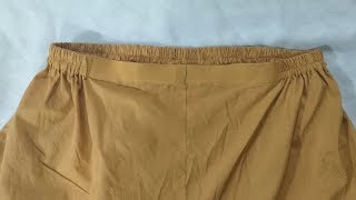 How to attach elastic in ladies trouser in urduhindiElastic lgane ka tarika [upl. by Kriste207]