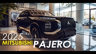 Mitsubishi Pajero All New 2025 Concept Car AI Design [upl. by Marybella]